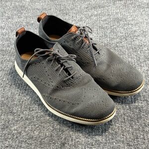 Cole Haan Dark Gray Knit Dress Shoes Size 12